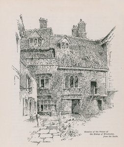 Restos del Palacio del Obispo de Winchester de English School