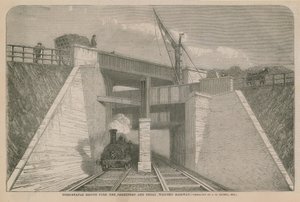 Puente notable sobre el Brentford y el Gran Ferrocarril del Oeste
