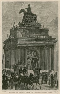 Remoción de la estatua de Wellington, Hyde Park Corner