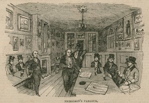 Salón de Renton Nicholson, Hotel Garrick