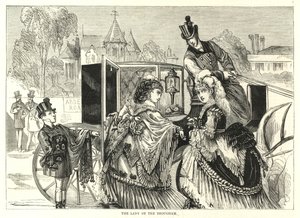 Mujeres representativas del Derby: La dama del carruaje de English School