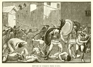 Rechazo de Pirro de Esparta de English School