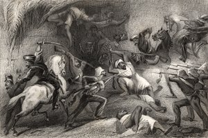 Repulsión de una salida de Delhi, de 