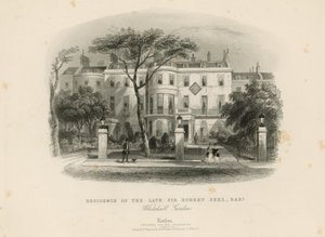 Residencia del difunto Sir Robert Peel de English School