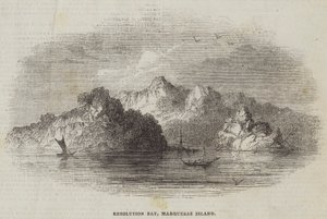 Bahía de Resolución, Isla Marquesas de English School