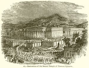 Restauración del Segundo Templo de Diana en Éfeso de English School
