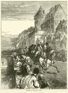 Retirada del ejército de Chanzy, enero 1871 de English School