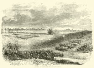 Retirada de las tropas francesas a Vincennes, diciembre 1870 de English School