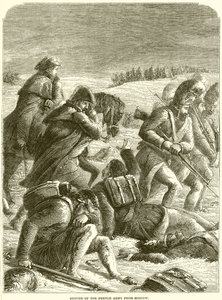 Retorno del ejército francés de Moscú
