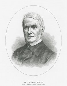 Rev Canon Hoare (litho) de English School