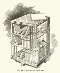 Librero Giratorio