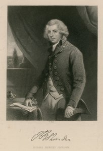 Richard Brinsley Sheridan, dramaturgo, poeta y gerente de teatro de English School