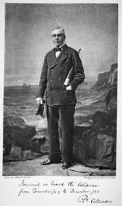 Richard Collinson - líder de la expedición en el HMS Enterprise, 1876 de English School