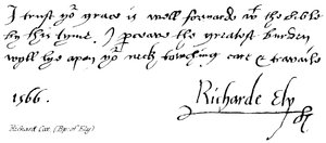 Richard Cox, (Obispo de Ely)
