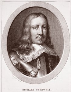 Richard Cromwell, atribuido a Maurin, grabado por de Langlume de English School