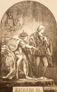 Ricardo III, 1890 (litografía) de English School