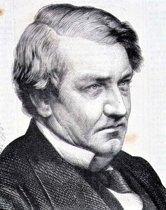 Richard Southwell Bourke, 6º conde de Mayo (1822-1872) (grabado)