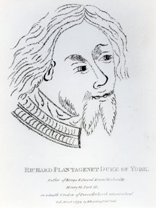 Ricardo de York, 3er Duque de York, publicado en 1792 de English School