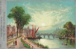 Puente de Richmond en el río Támesis