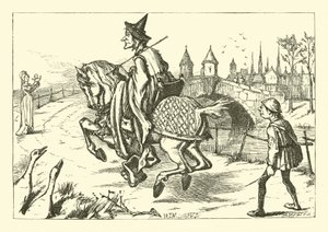 Montar un Caballo de Palo a Banbury Cross de English School