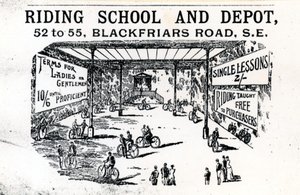 Escuela de Equitación y Depósito, Blackfriars Road