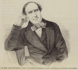 El Muy Honorable Jas Whiteside, Fiscal General de Irlanda de English School