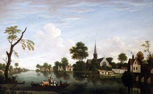Vista del río cerca de Norwich
