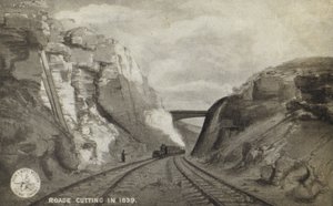 Corte de Roade en 1839 de English School