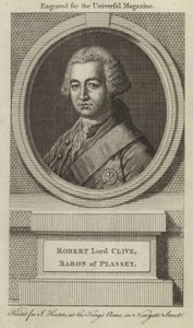 Robert Lord Clive, Barón de Plassey