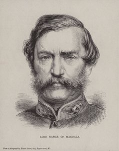Robert Napier, 1er Barón Napier de Magdala, general británico de English School