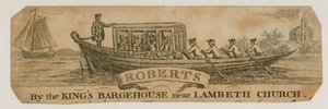 Roberts, cerca de la Casa de Botes del Rey junto a la Iglesia de Lambeth de English School