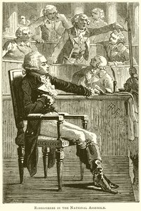 Robespierre en la Asamblea Nacional de English School