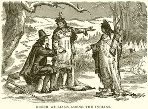 Roger Williams entre los Indios de English School