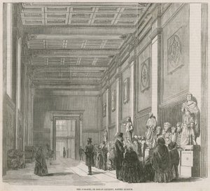 Galería Romana en el Museo Británico de English School