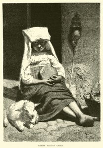 Niño mendigo romano de English School