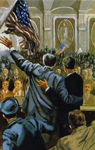 Roosevelt fue reelegido presidente en 1940 de English School