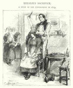 El sacrificio de Rosalie, una historia de la conscripción de 1813 de English School