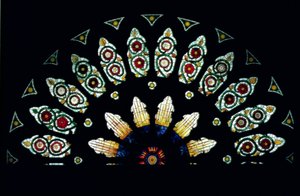 Ventana rosa, siglo XVI de English School