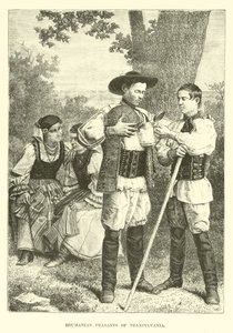 Campesinos rumanos de Transilvania de English School