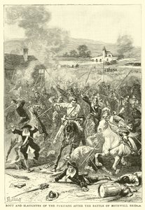 Derrota y masacre de los puritanos tras la Batalla de Bothwell Bridge de English School