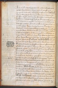 Carta Real otorgada a la Royal English Merchant Adventurers Company comerciando con África de English School