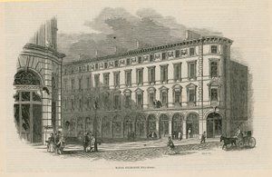 Edificios del Royal Exchange, Londres de English School
