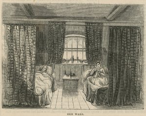 Hospital Royal Free, Londres: Sala de Enfermos