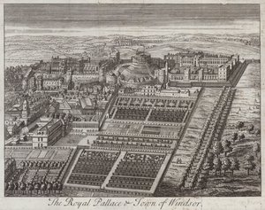 Palacio real y ciudad de Windsor, Berkshire de English School