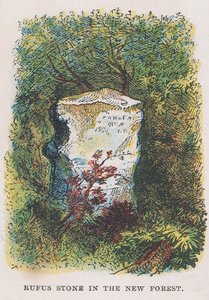 Piedra de Rufus en el Nuevo Bosque