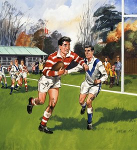 Jugadores de rugby de English School