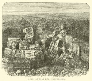 Ruinas en Tell Hum, Capernaum de English School