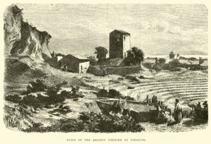 Ruinas del Antiguo Teatro en Siracusa