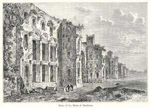 Ruinas de las Termas de Diocleciano (grabado)