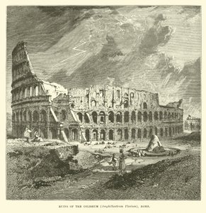 Ruinas del Coliseo, Anfiteatro Flavio, Roma de English School